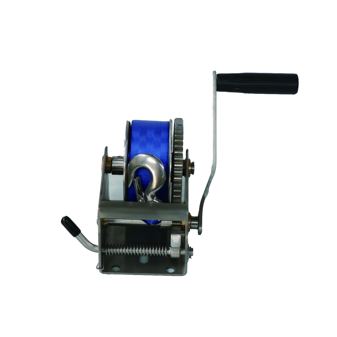 Manufacturer High Quality Trailer Winch Hand Crank Winch Manual Sailboat Winch With Strap