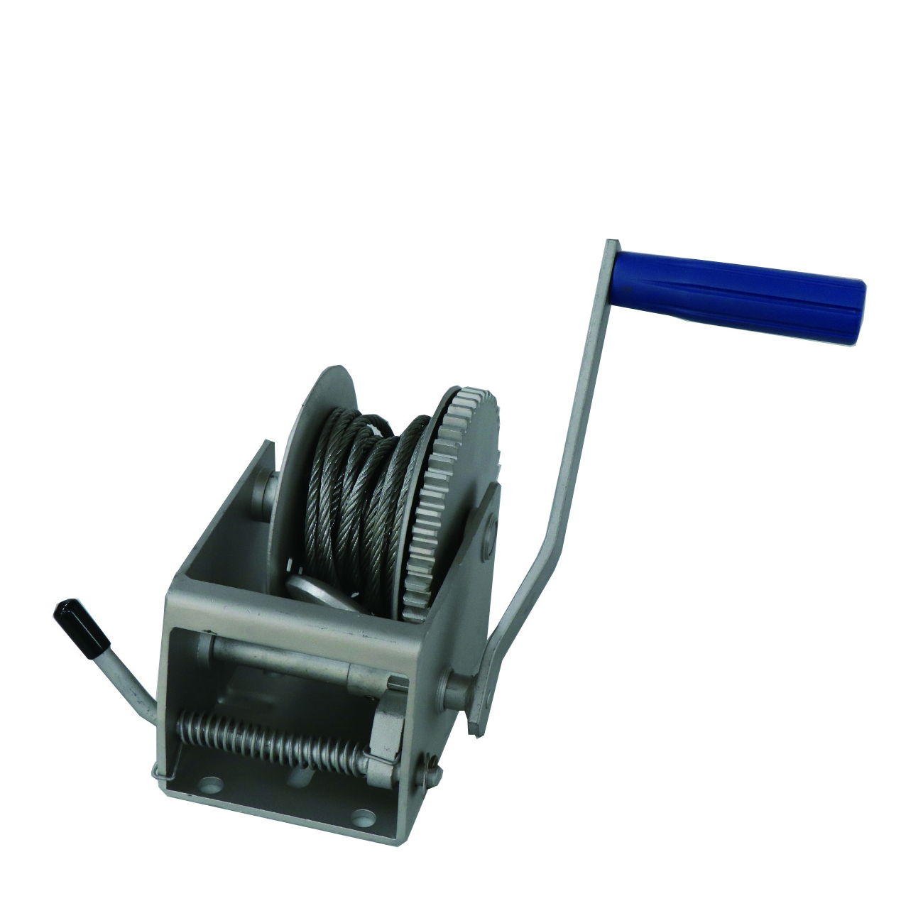 Manufacturer High Quality Trailer Winch Hand Crank Winch Manual Sailboat Winch With Strap