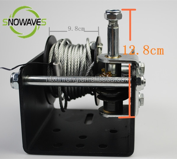 Cheap Self Locking 600kgs Worm Gear Winch Manual Hand Pulley Winch  Poultry Farm Manual Winch 31:1