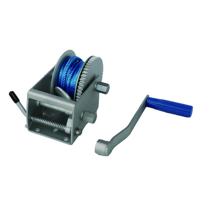 Manufacturer High Quality Trailer Winch Hand Crank Winch Manual Sailboat Winch With Strap