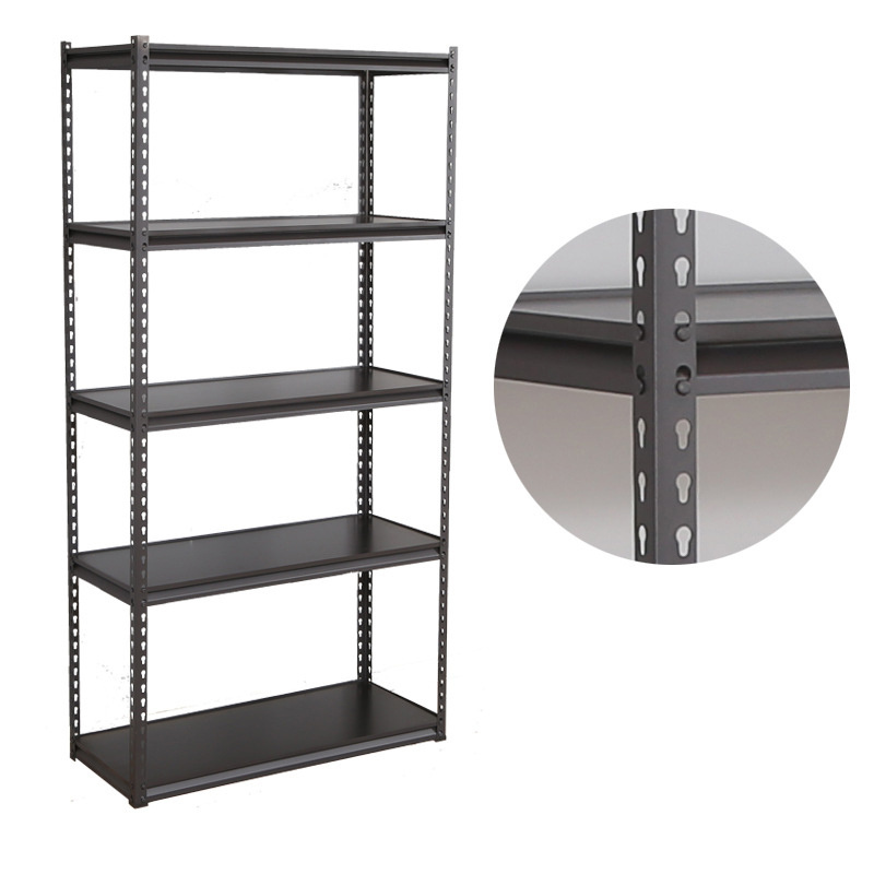 Office Furniture 5 Tier Boltless Storage Racking Garage Shelving Shelves Unit Stacking Racks