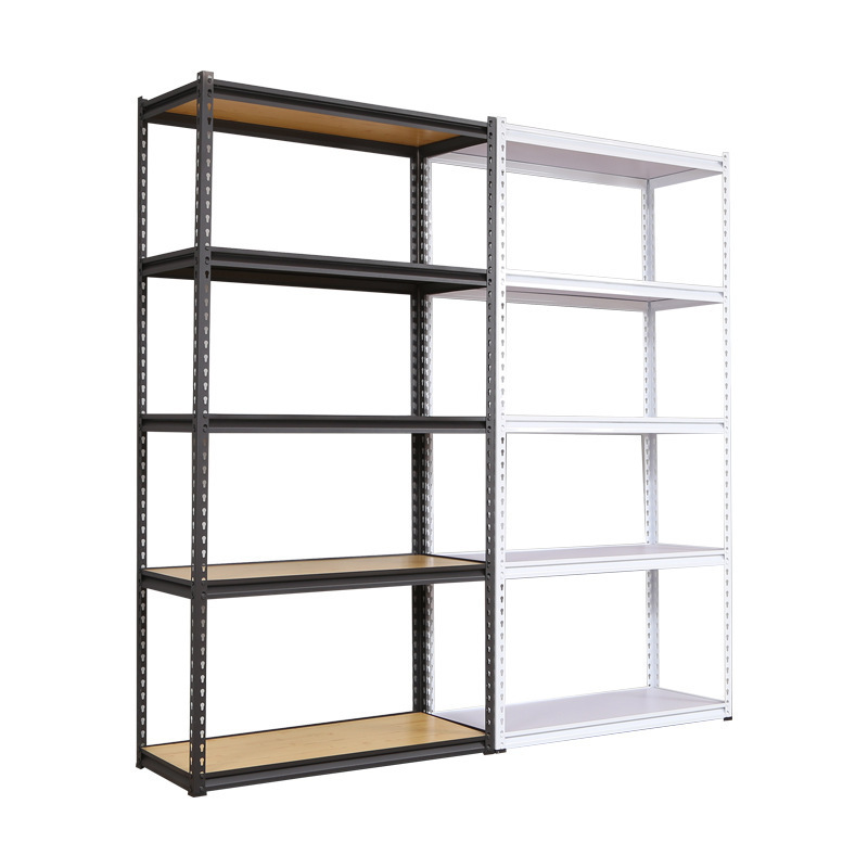 Office Furniture 5 Tier Boltless Storage Racking Garage Shelving Shelves Unit Stacking Racks