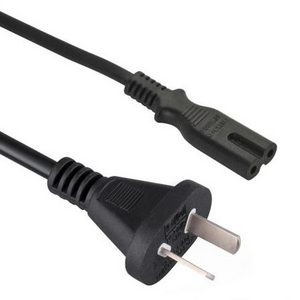 Xinsheng Argentina Plug IEC 60320 C7 Power Cord Mains Lead Custom Length / Color IRAM VDE Approved