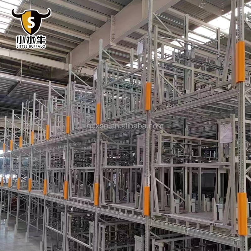 Warehouse Pallet Rack Column Protection Flexible Plastic Guard Upright Protector