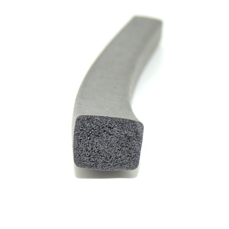 13x14mm Custom size EPDM foam strip extruded round/square flat sponge foam rubber seal strip