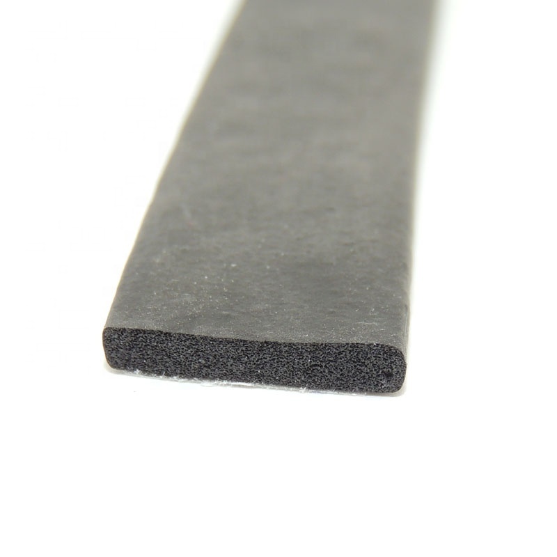 13x14mm Custom size EPDM foam strip extruded round/square flat sponge foam rubber seal strip