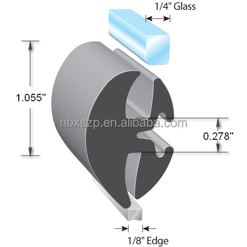 epdm silicone material  boat caravan window rubber seal