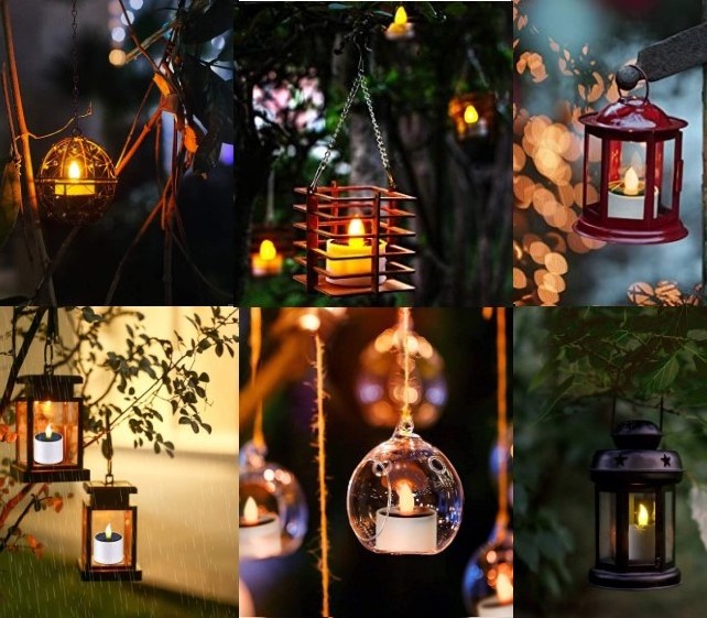 Outdoor Waterproof Rechargeable Warm Light Flickering Candle Solar LED Flameless Tealight Tea Lights for Garden Home Decorations