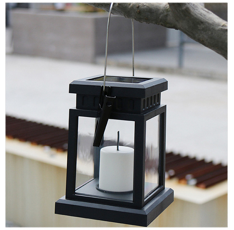 Waterproof Garden LED Solar Powered Outdoor Hanging Flameless Candle Lantern Pathway Umbrella Tree Lights for Garden Patio Lawn