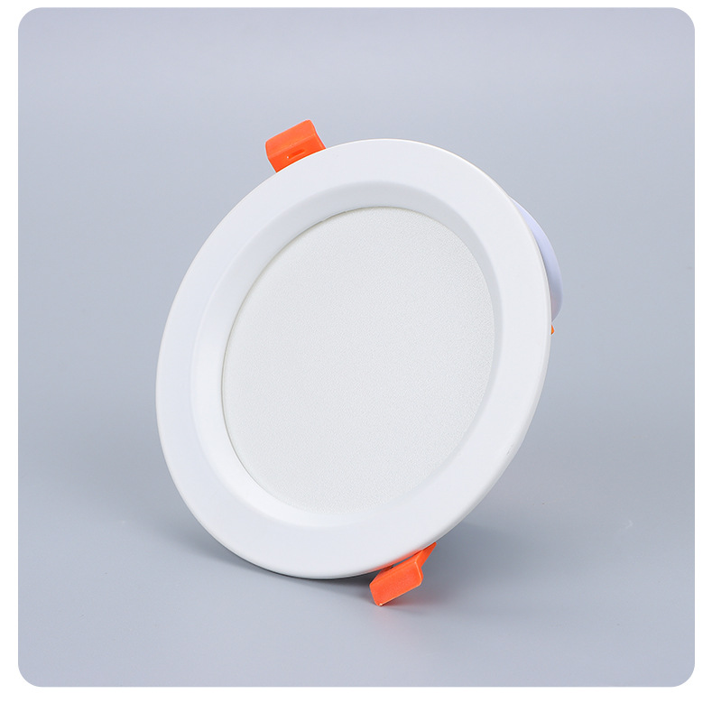 Wholesale recessed led commercial down light round Ceiling light indoor spot light energy saving round recessed downlight