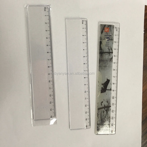 New products custom design and shaped clear pvc/pp flexible scale ruler