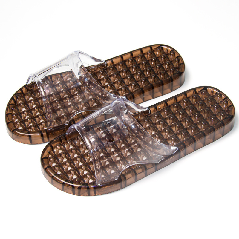 Foot Acupressure Massage Slippers Mens Slide Sandals