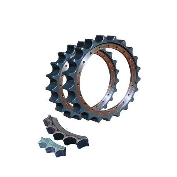 heavy machinery spare parts d7g excavator sprocket bolts segment