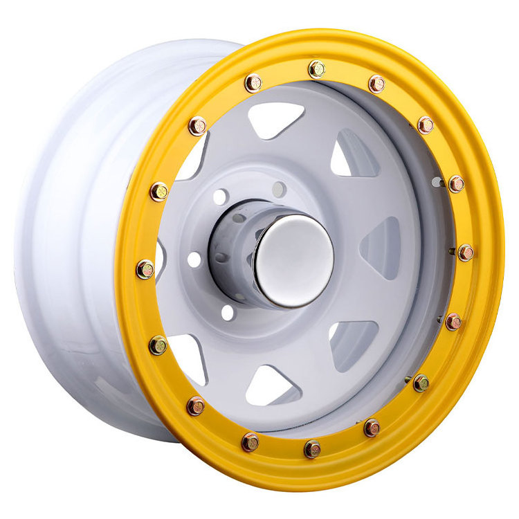 Best Design Best Quality Factor yprice Steel 15x8 Beadlock Wheels Of Steel Rims