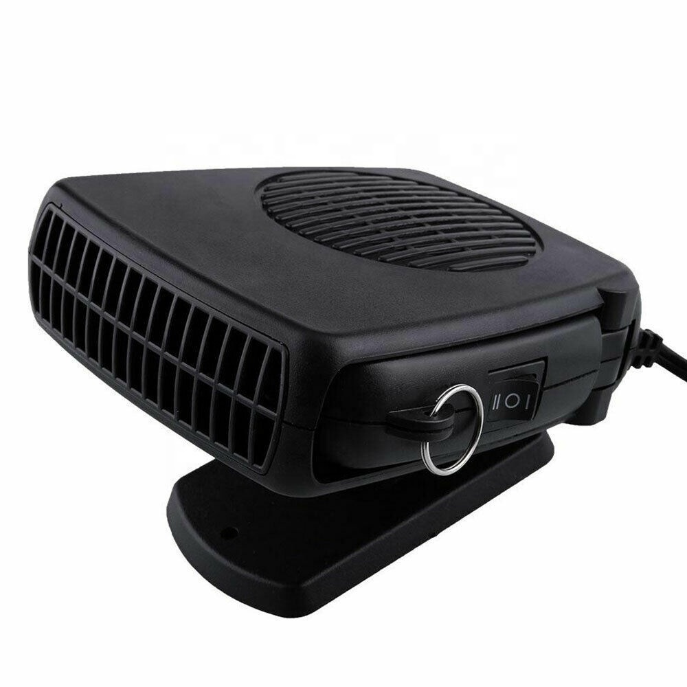 12V Portable Car Heater Defogger 2-in-1 Auto Vehicle Windshield Defroster Heater Cooling Fan