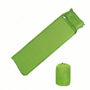 small volume  camping Self Inflating Foam Sleeping Pad With Pillow