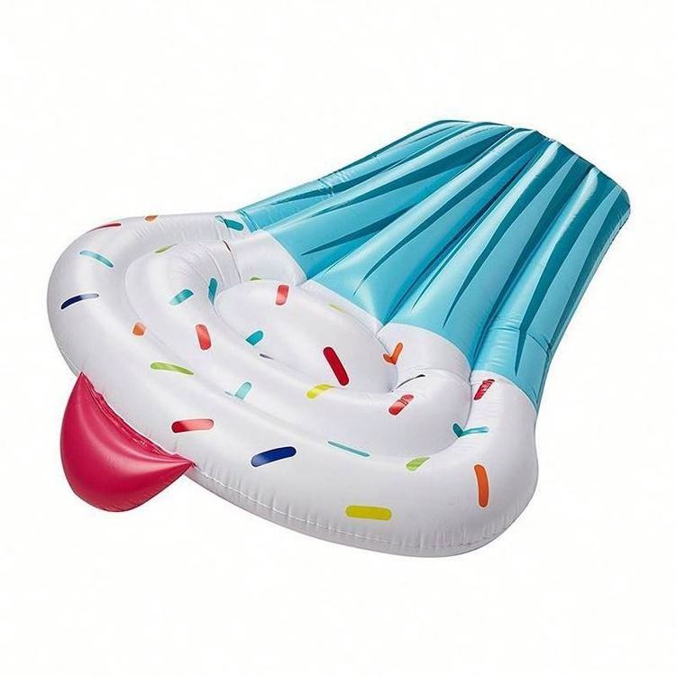 Summer Holiday PVC Inflatable Cupcake Pool Float and air mattress