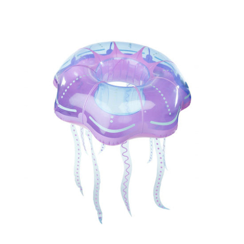 Novel Inflatable Jellyfish Pool Float Raft Outdoor Swimming Pool Floating For Adults