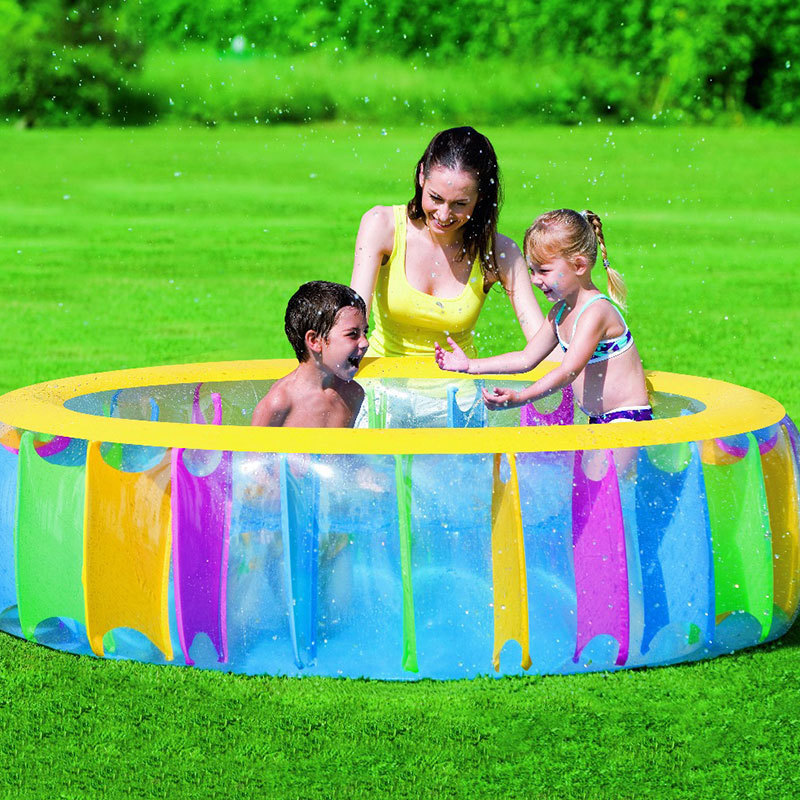 inflatable tanning pool for family