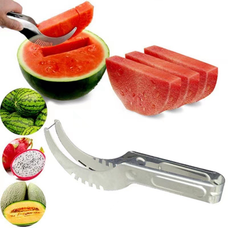 Watermelon Slicer Summer Vegetable And Fruit Cutter Stainless Steel Watermelon Cutter