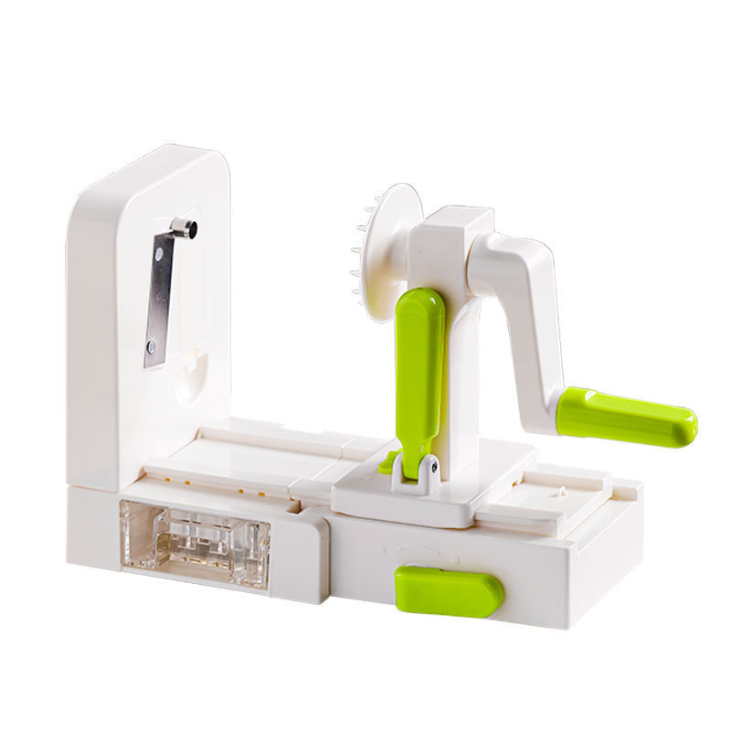 Vegetable Fruit Slicer 4 Blade Vegetable potato Spiralizer Handheld carrot cucumber Spiral Cutter