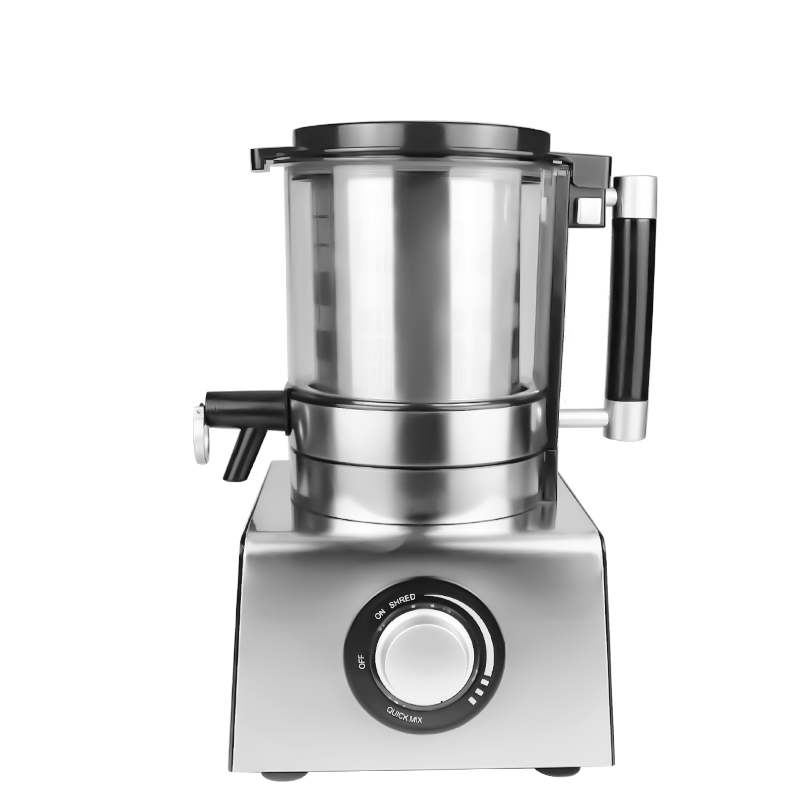 500W Brushed Stainless Steel All-IN-ONE Food Processing Magic Food Processor