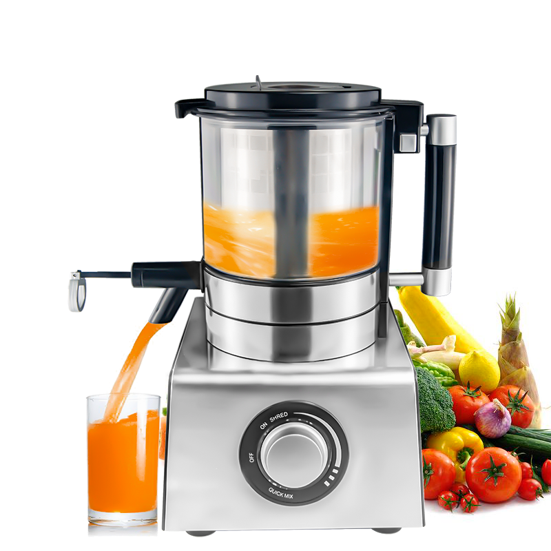 500W Brushed Stainless Steel All-IN-ONE Food Processing Magic Food Processor