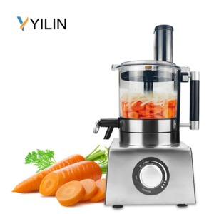 500W Brushed Stainless Steel All-IN-ONE Food Processing Magic Food Processor