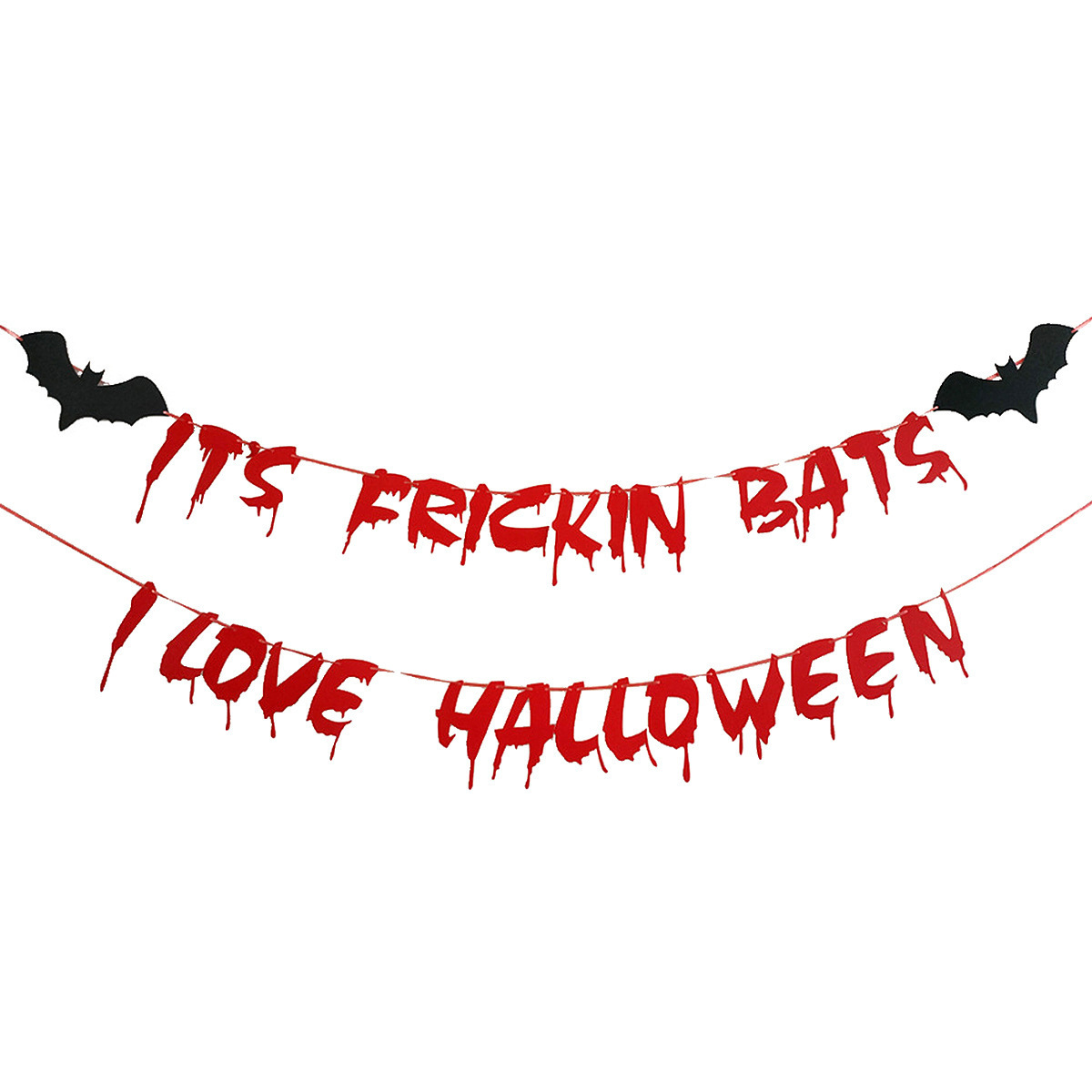 Halloween Party Wall Decorations Halloween Props Pumpkin bat Banner