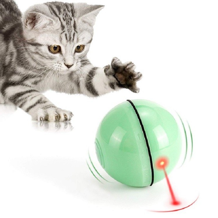 Automatic Smart Electronic Rotating electric waterproof Interactive auto Play smart pet ball cat toy