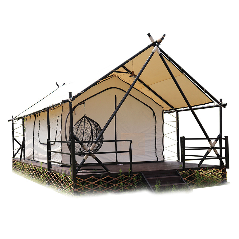 glamping waterproof Korea luxury safari tent