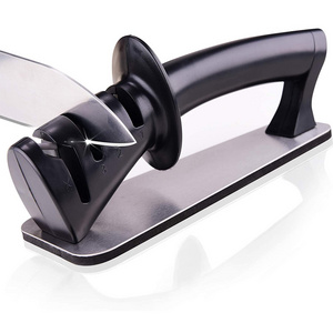 Kitchen Knife Sharpener 4-in-1 Work Sharp Knife Sharpening  4 Stage Diamond Really Works for Ceramic and Steel Knives