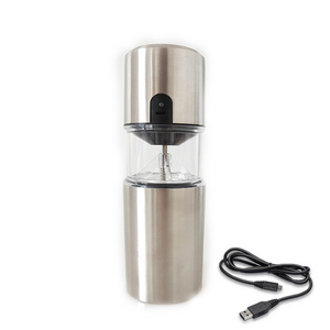 Kitchen Stainless Steel 1200mA Rechargeable USB Electric Coffee Maker Mill Coffee Grinder