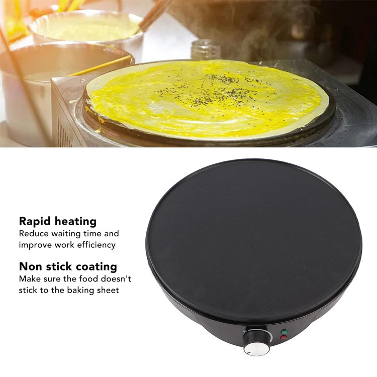 Electric Pancake Maker Grill Mitad Mogogo Roti Mecar For Cooking Injera Grill Electric Omelette Pan Crepe Maker