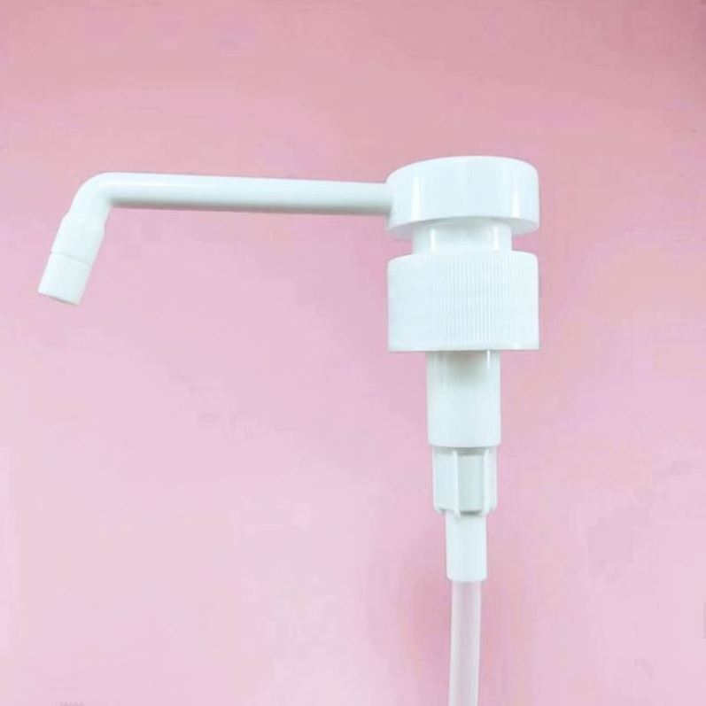 New design ong nozzle spray lotion pump 28mm for handwash bottle