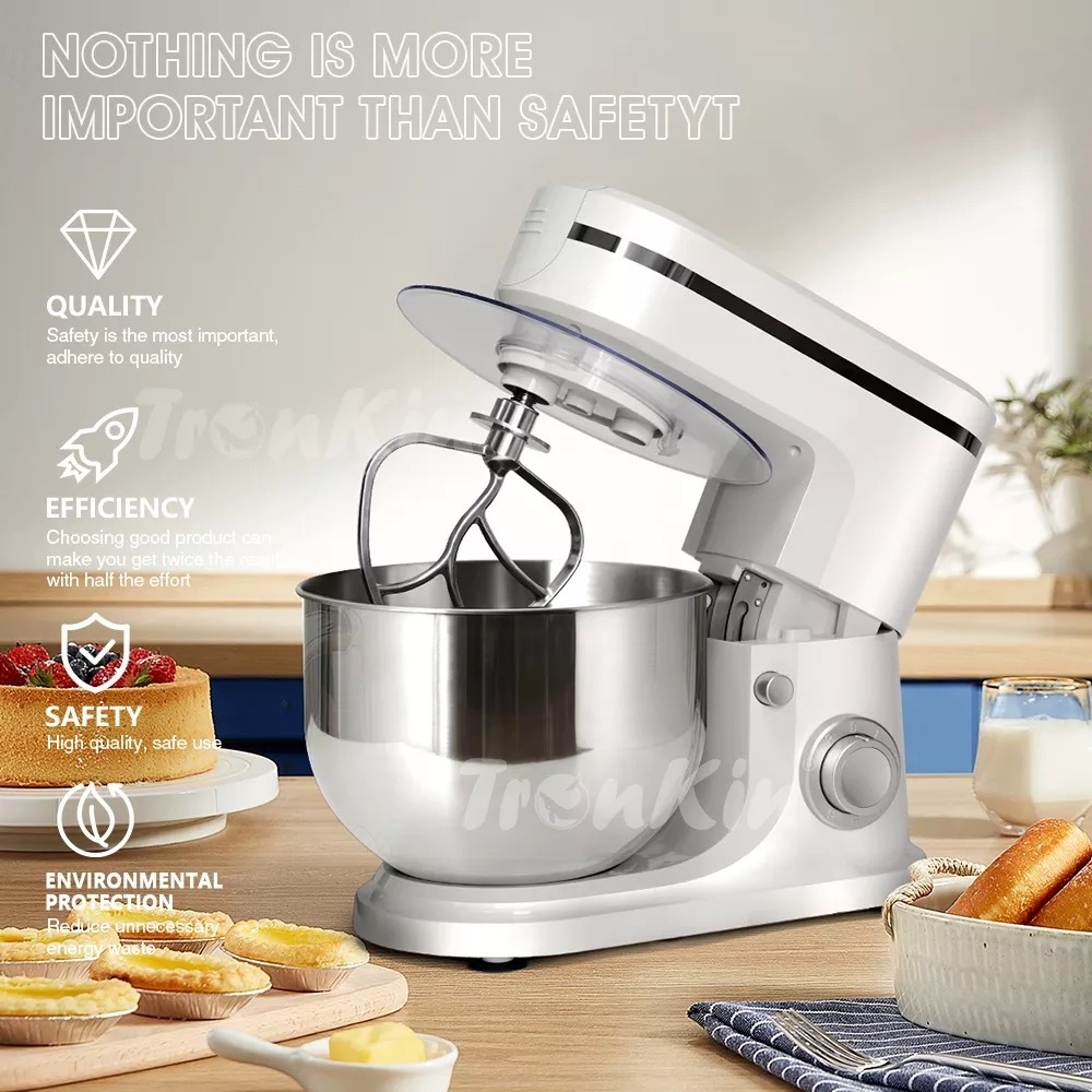 High Speed Mixer Food Cooking Mixer Machine 10L Smart Food Prcocessors Automatic Chicken Kitchen Food Mixer