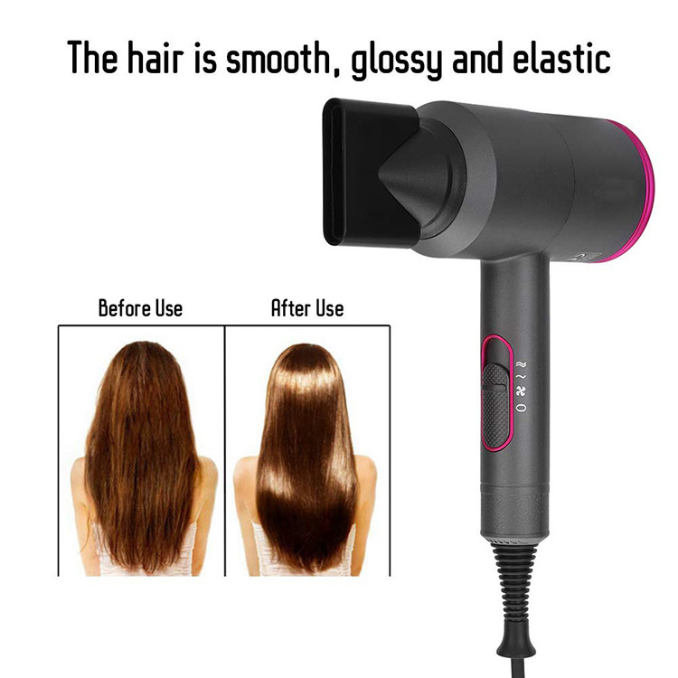 Professional Salon Rechargeable Hair Dryer 1300w High Power Hot And Cold Adjustment Air Hair Dryer