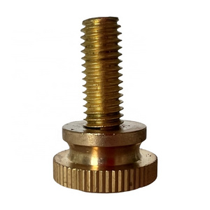 Factory non-standard Custom Stainless Steel Aluminum Brass  Post screw Chicago Screw Knurled Screw