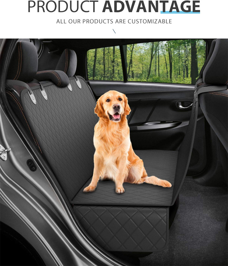 YOBO Car Seat Cover Durable Pet Car seat Cover Backseat Protector Nonslip Dog Hammock for Car