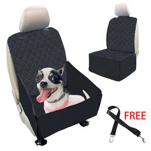 2020 Hot Dog Car Front Seat Cover Pet Hammock Mat Pet dog Booster Car Seat For Travel