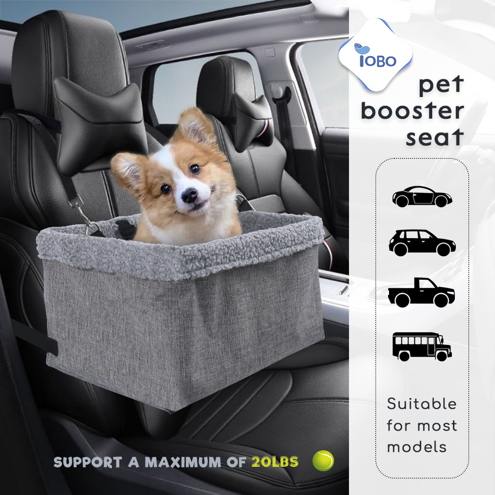 Popular Dog Car Seat Bed Fully Detachable and Washable Pet Car Booster Seat