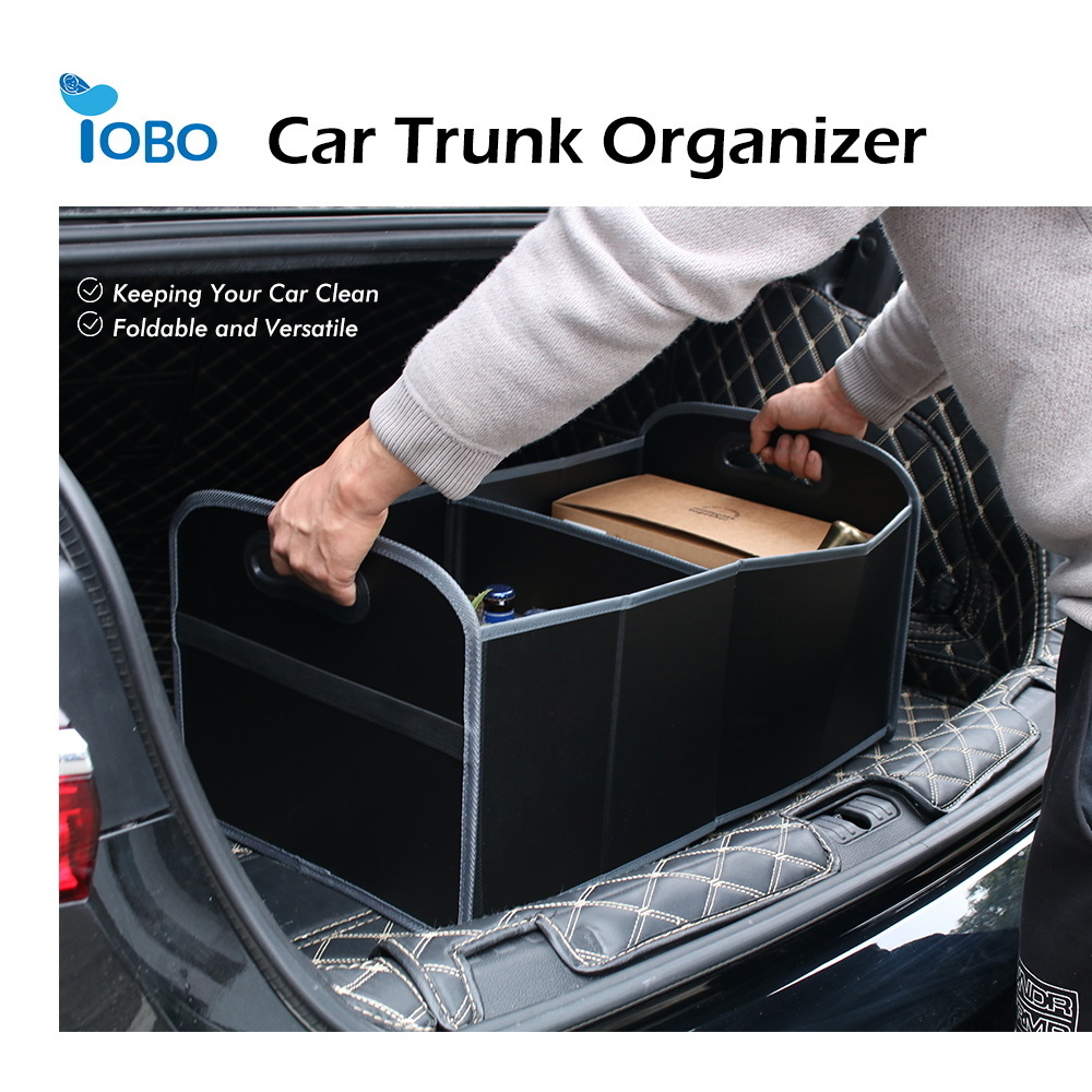 Golf Trunk Organizer 2 Layer  Waterproof Car Golf Locker with Separate Ventilated Compartment for 1 Pair Shoes Durable