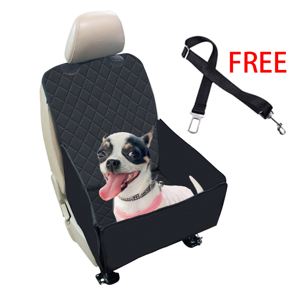 2020 Hot Dog Car Front Seat Cover Pet Hammock Mat Pet dog Booster Car Seat For Travel