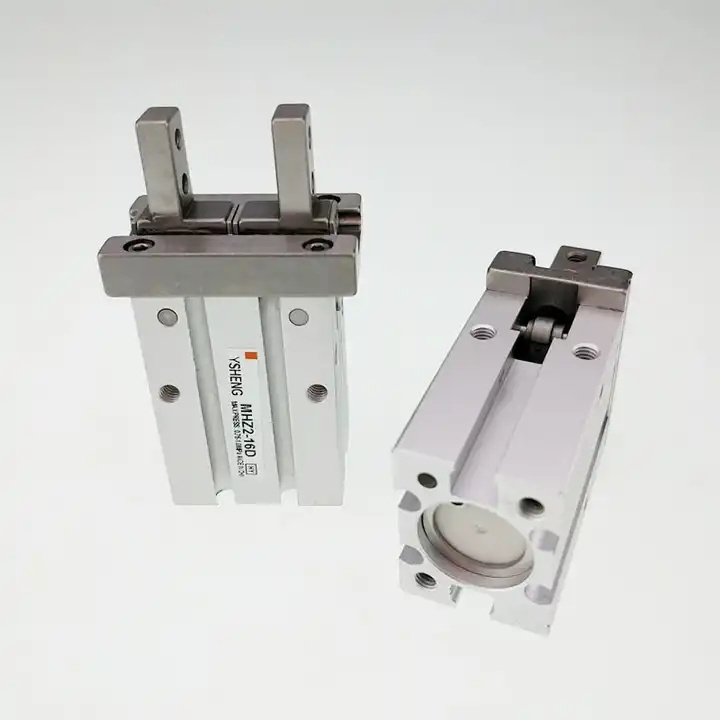 Double Acting Clamping pneumatic Cylinder MHZ2-16D Aluminium Body MHZ2 Series SMC Type Pneumatic Gripper