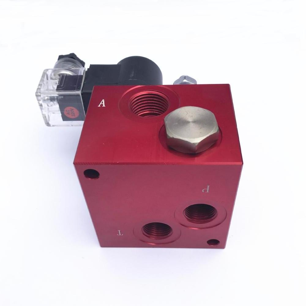 Tubular lift valve group, Hydraulic thread cartridge valve, oil block elevator group ET-02