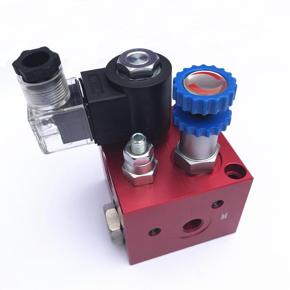 Tubular lift valve group, Hydraulic thread cartridge valve, oil block elevator group ET-02