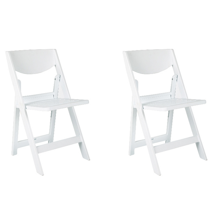 wholesale cheap modern monoblock stackable Chaises Silla de jardin white outdoor garden resin plastic folding chair for events