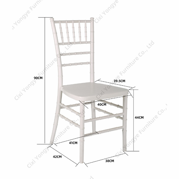 Resin wholesale stackable  stainless metal gold white banquet events chiavari Tiffany chairs for weeding