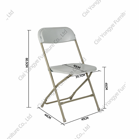 Top quality wholesale foldable chair wedding event plastic wimbledon chairs white resin folding chair for event garden