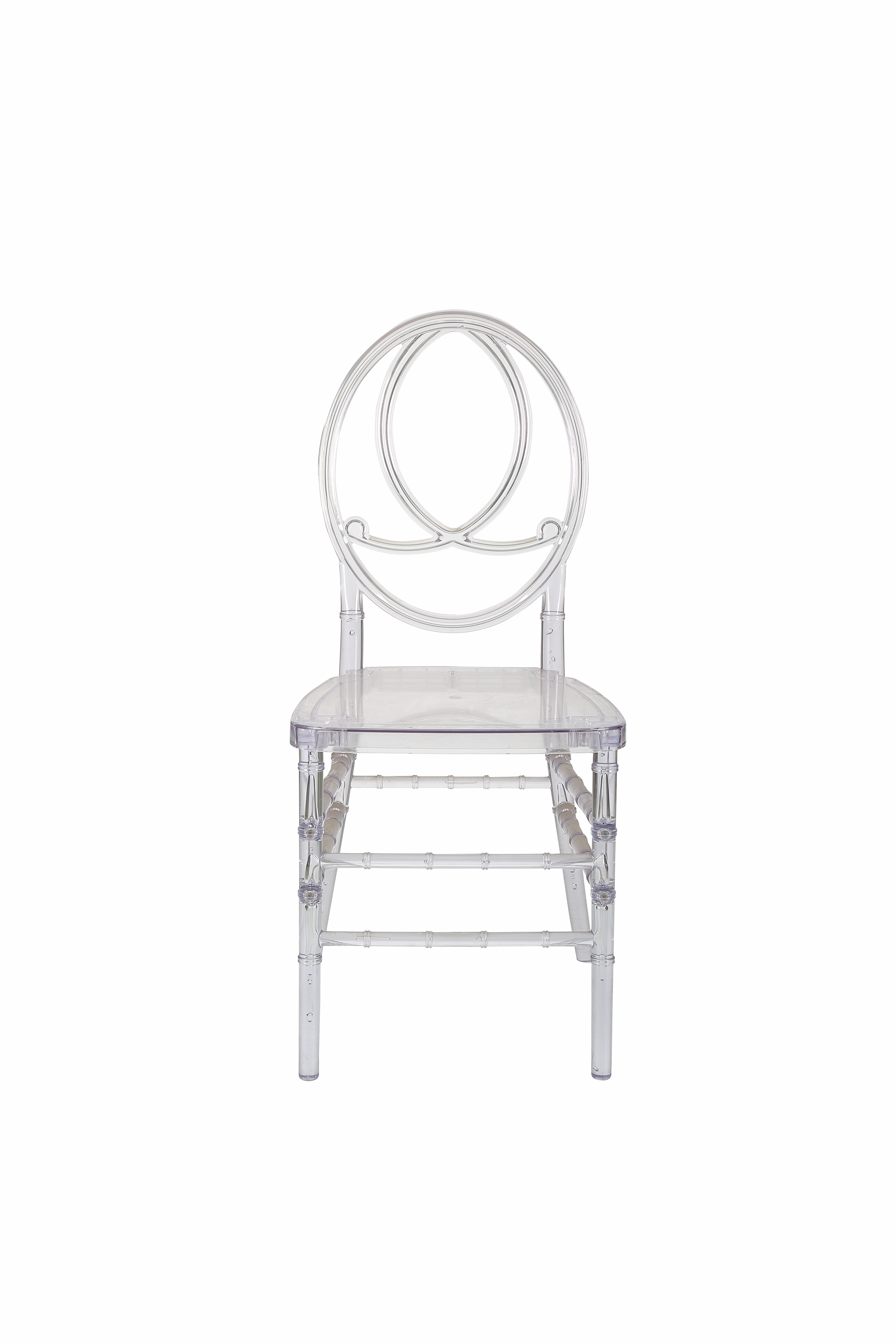 High Quality with seat pad for wedding events banquet acrylic plastic resin clear transparent tiffany chivari chiavari chair